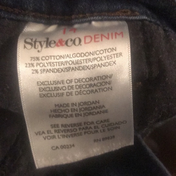 Style &Co Denim jeans - Picture 7 of 7